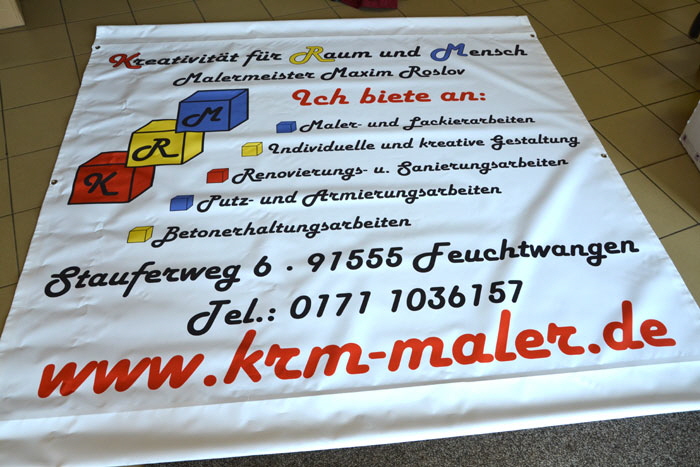 Stickerei · Textildruck · Aufkleber Made in Feuchtwangen  Germany!